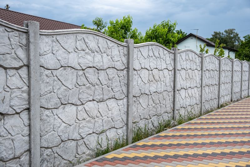 Concrete Fence Construction