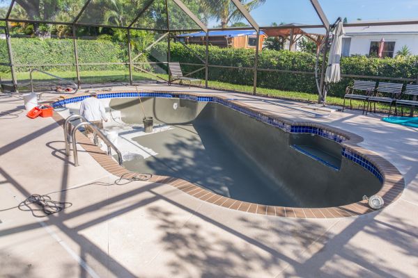 Concrete Pool Flooring